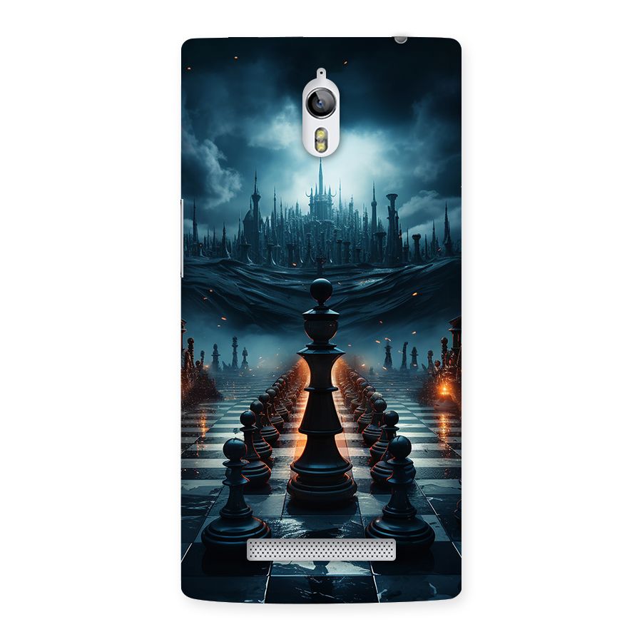 Chess World Back Case for Oppo Find 7