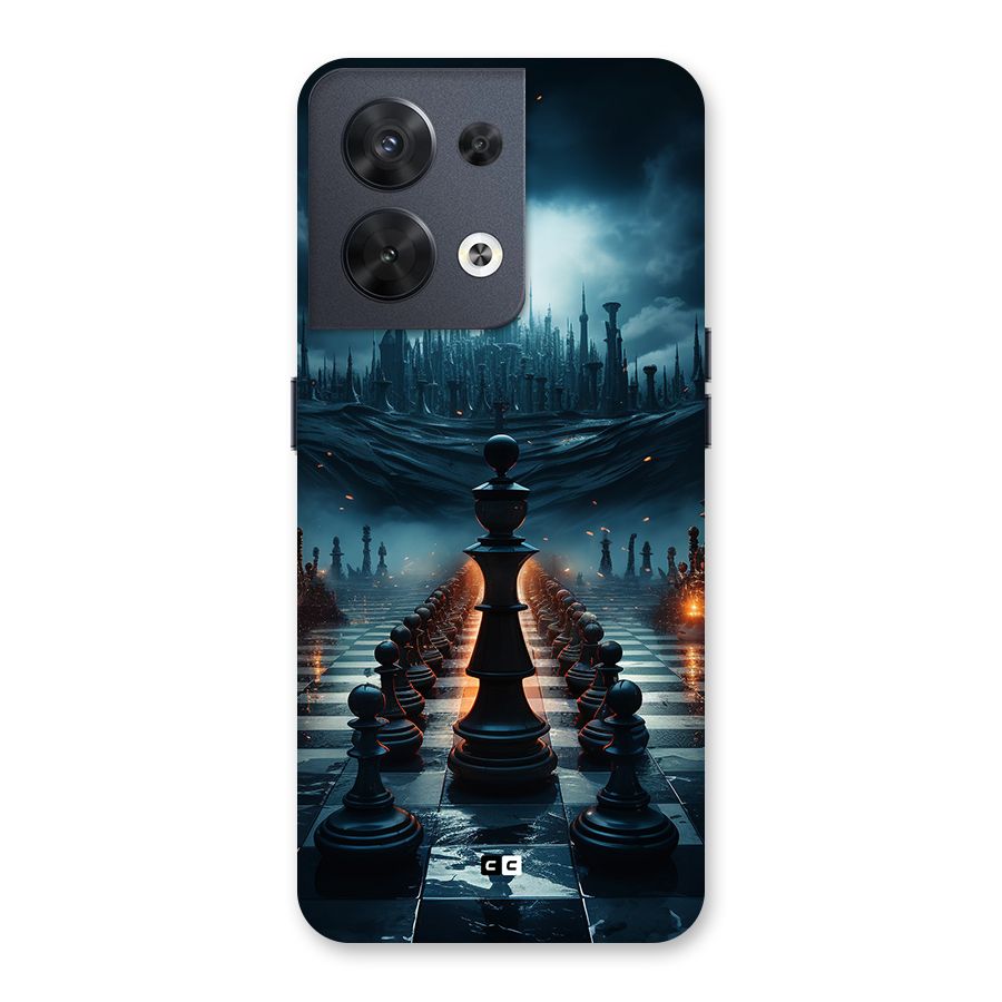 Chess World Back Case for Oppo Reno8 5G