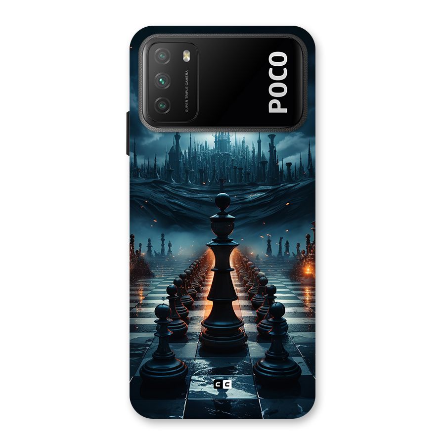 Chess World Back Case for Poco M3