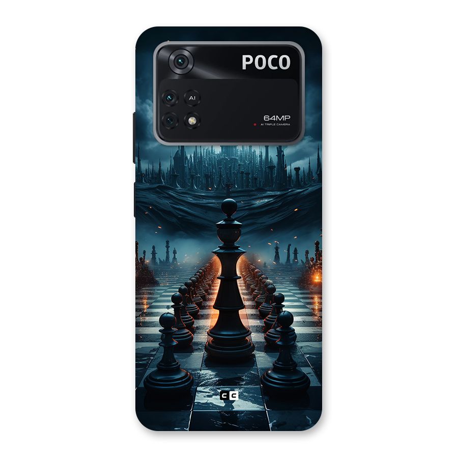 Chess World Back Case for Poco M4 Pro 4G
