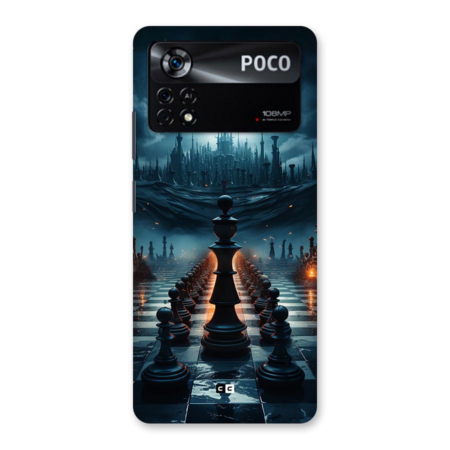 Chess World Back Case for Poco X4 Pro 5G