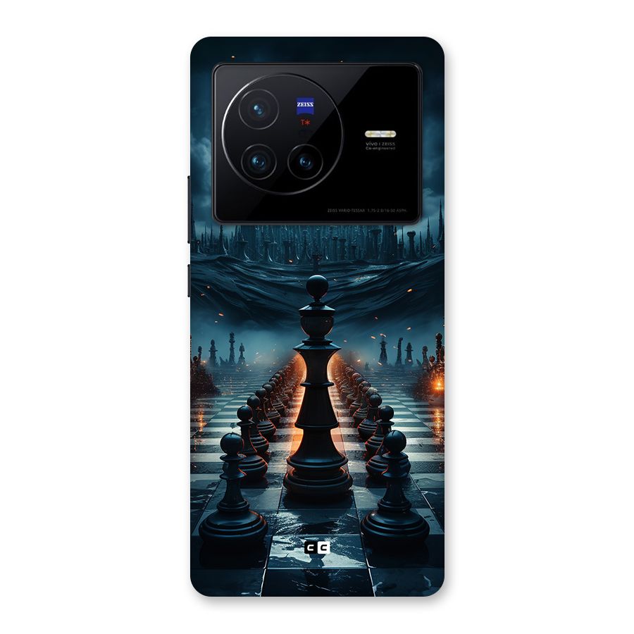 Chess World Back Case for Vivo X80