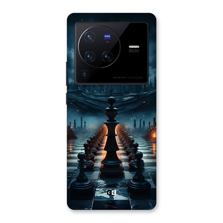 Chess World Back Case for Vivo X80 Pro