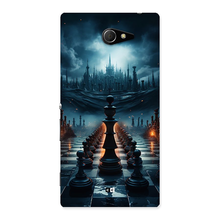 Chess World Back Case for Xperia M2