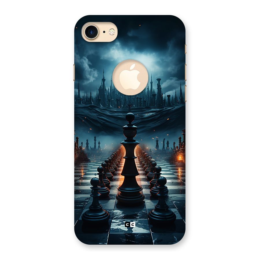 Chess World Back Case for iPhone 7 Logo Cut