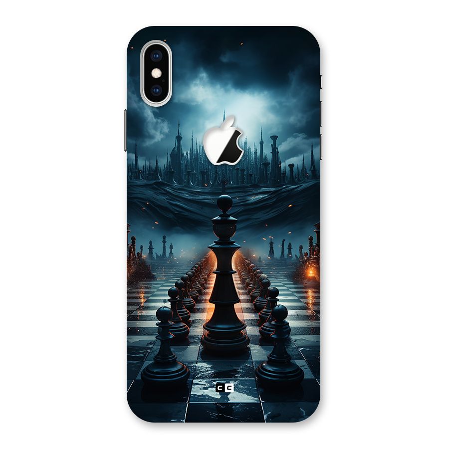 Chess World Back Case for iPhone XS Max Apple Cut