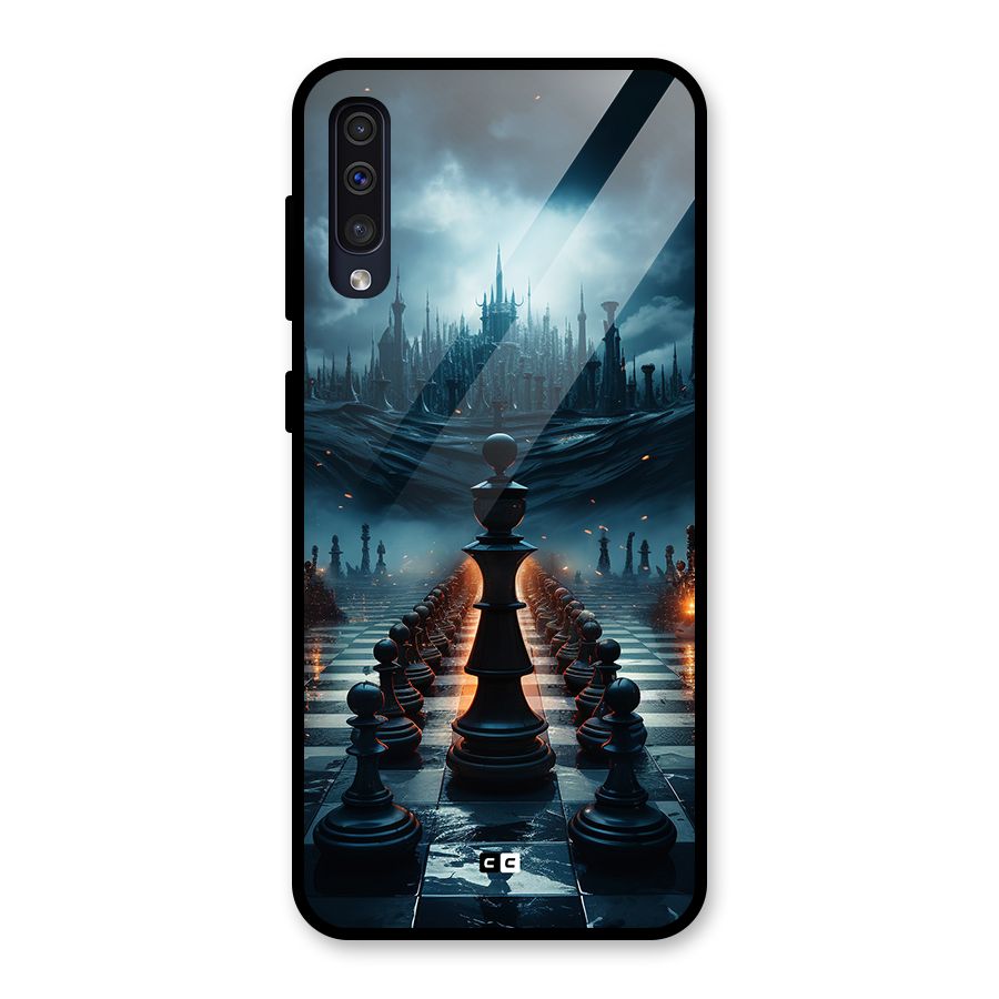 Chess World Glass Back Case for Galaxy A30s