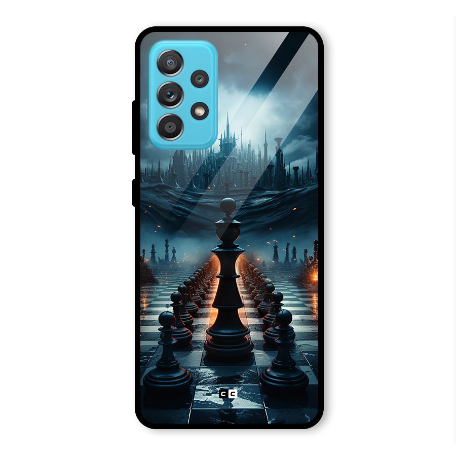 Chess World Glass Back Case for Galaxy A52