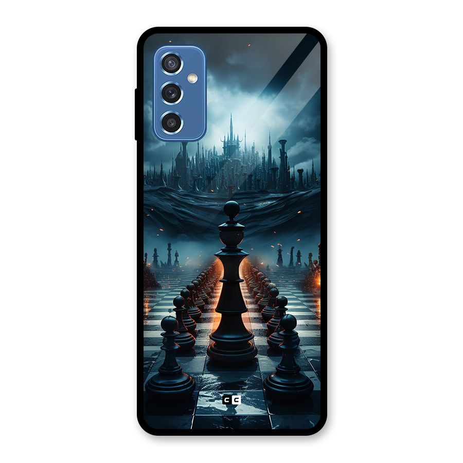 Chess World Glass Back Case for Galaxy M52 5G