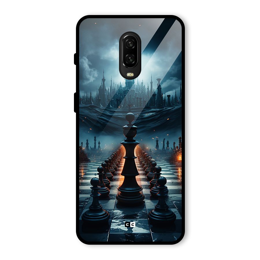Chess World Glass Back Case for OnePlus 6T