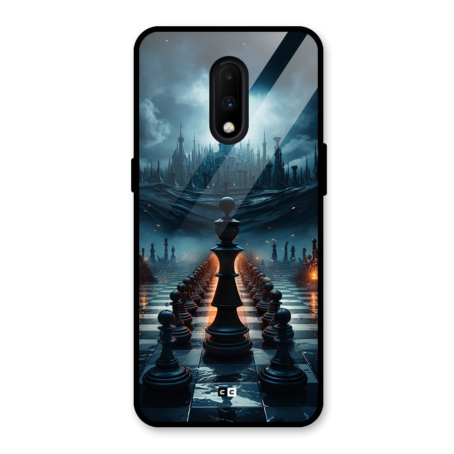 Chess World Glass Back Case for OnePlus 7
