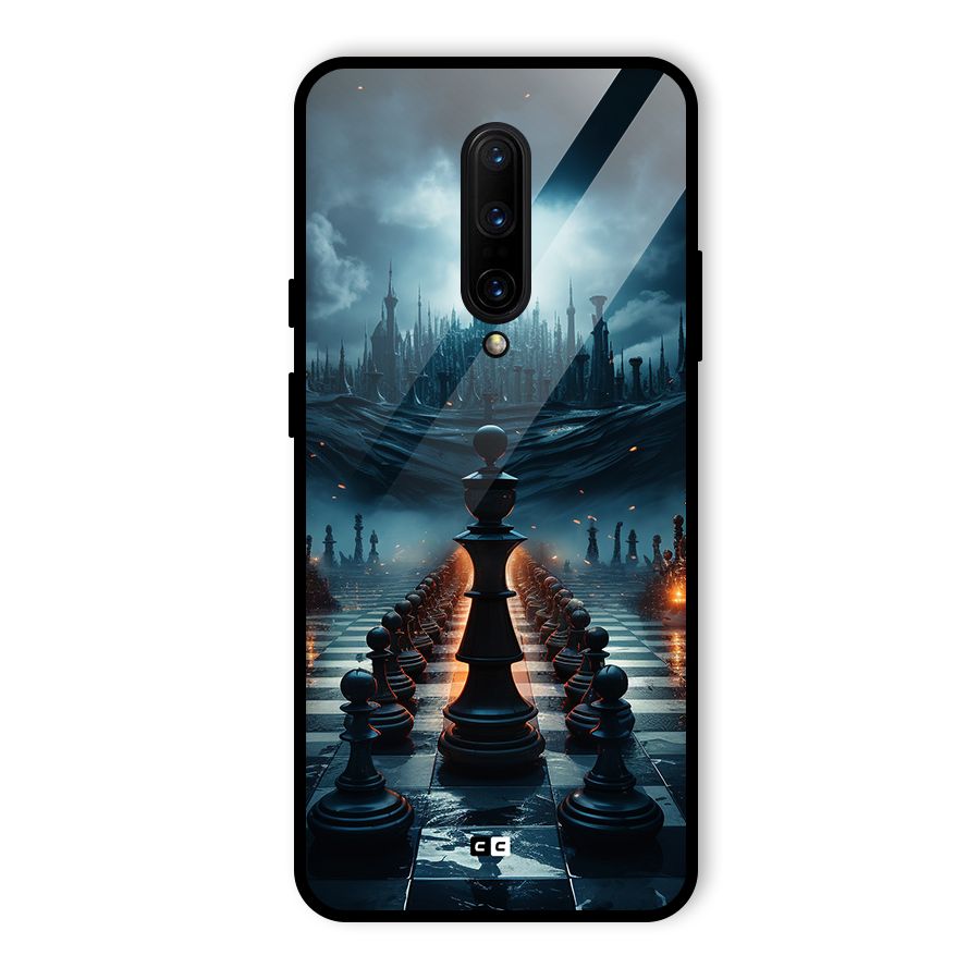 Chess World Glass Back Case for OnePlus 7 Pro