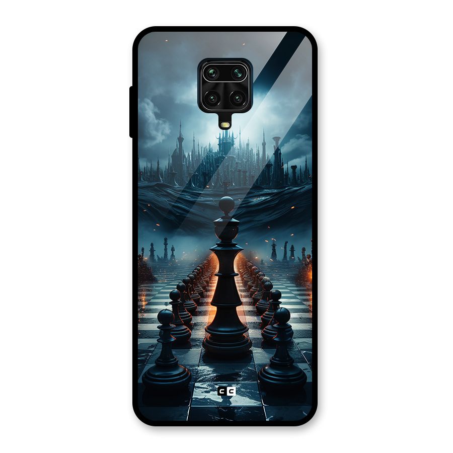 Chess World Glass Back Case for Poco M2 Pro