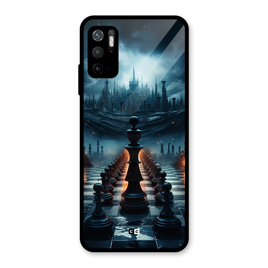 Chess World Glass Back Case for Poco M3 Pro 5G