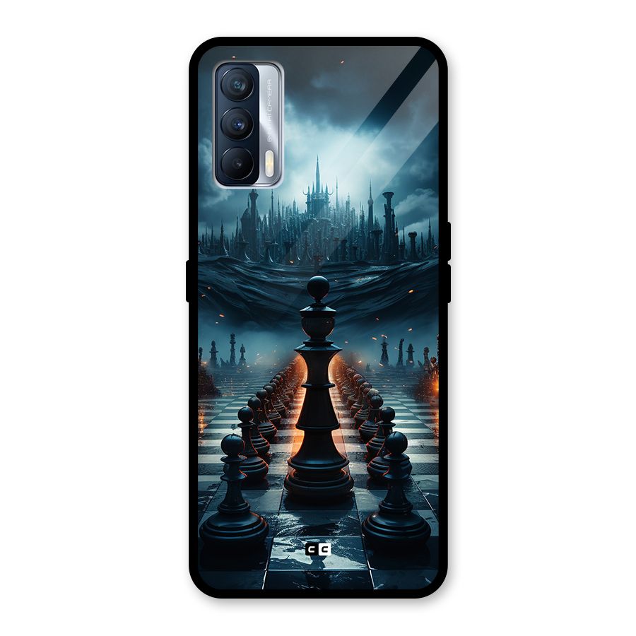 Chess World Glass Back Case for Realme X7