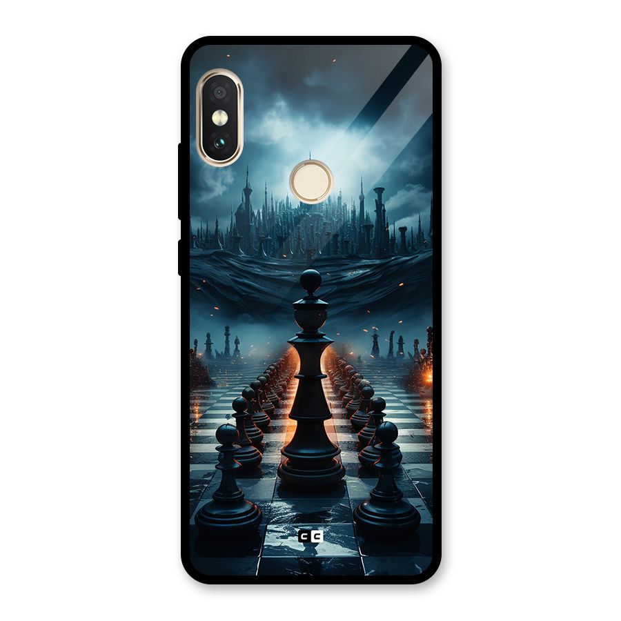 Chess World Glass Back Case for Redmi Note 5 Pro