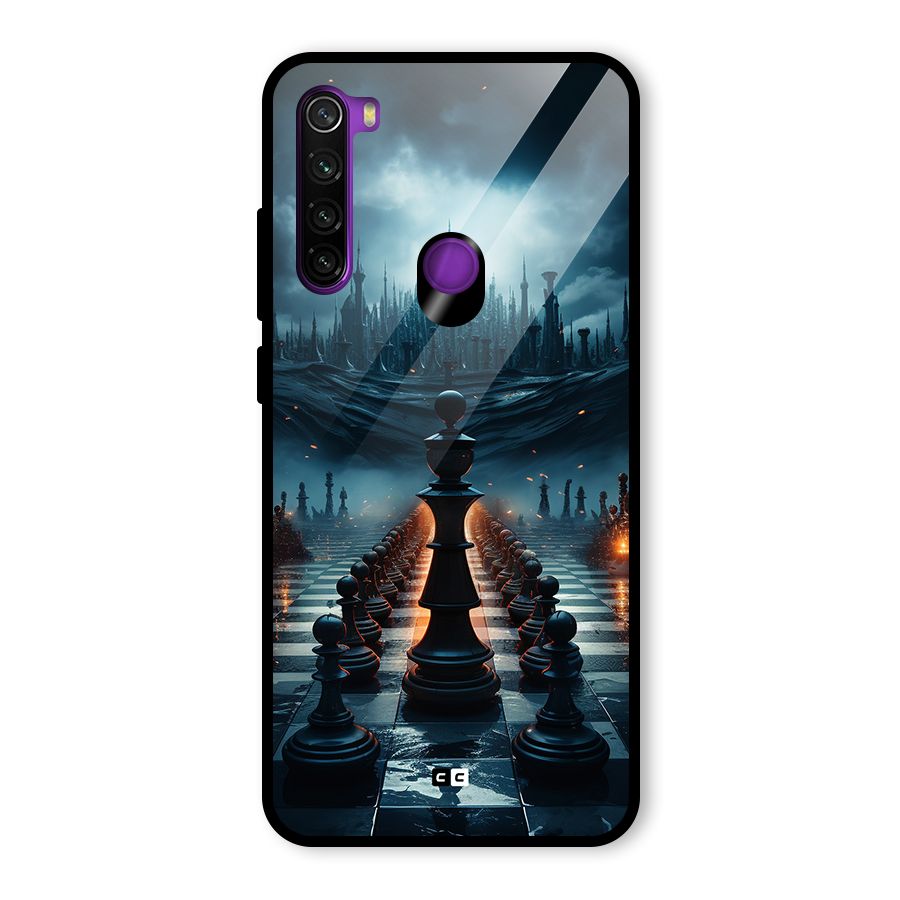 Chess World Glass Back Case for Redmi Note 8