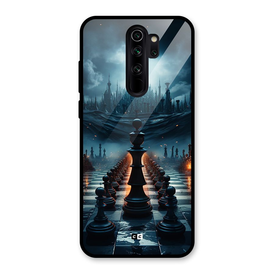 Chess World Glass Back Case for Redmi Note 8 Pro