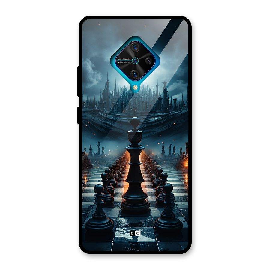 Chess World Glass Back Case for Vivo S1 Pro