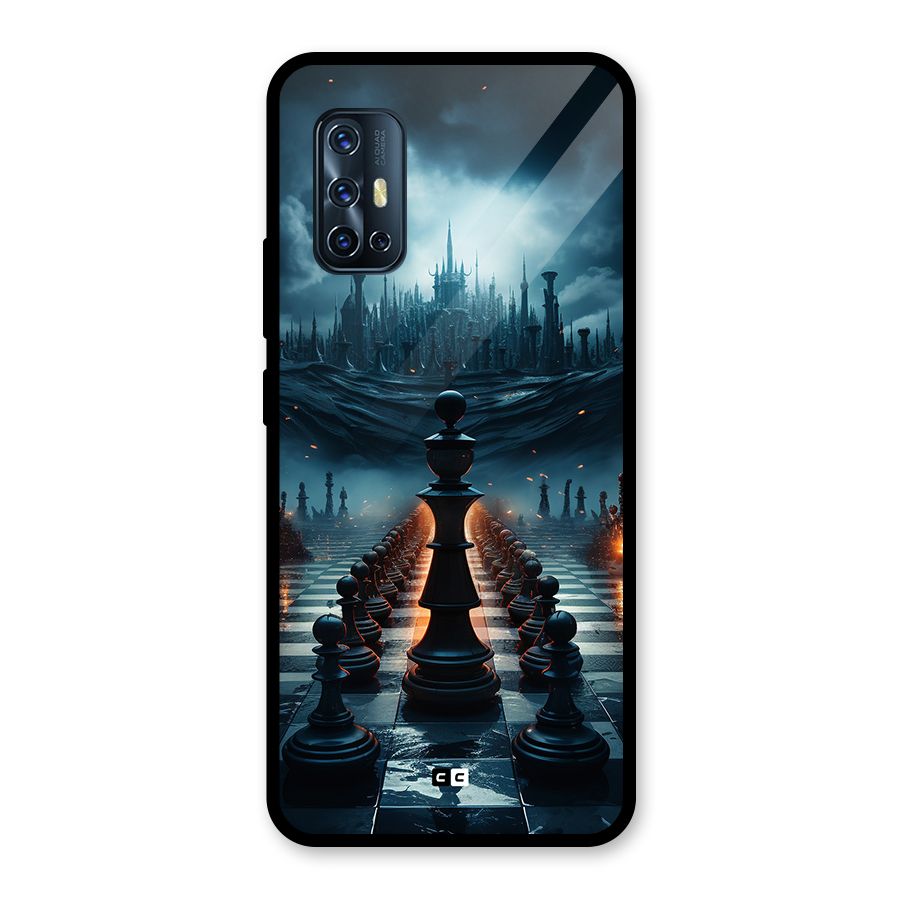 Chess World Glass Back Case for Vivo V17