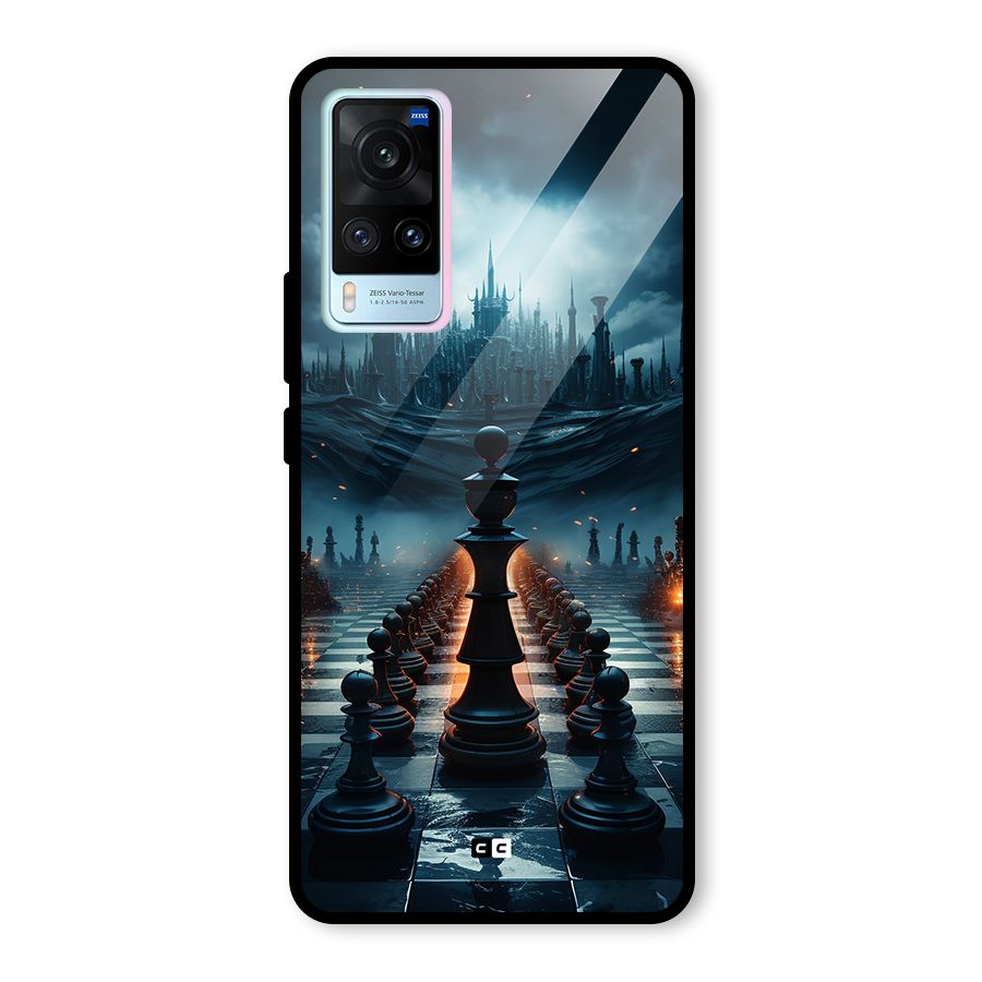 Chess World Glass Back Case for Vivo X60
