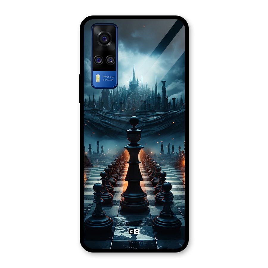 Chess World Glass Back Case for Vivo Y31