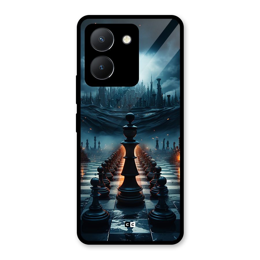 Chess World Glass Back Case for Vivo Y36