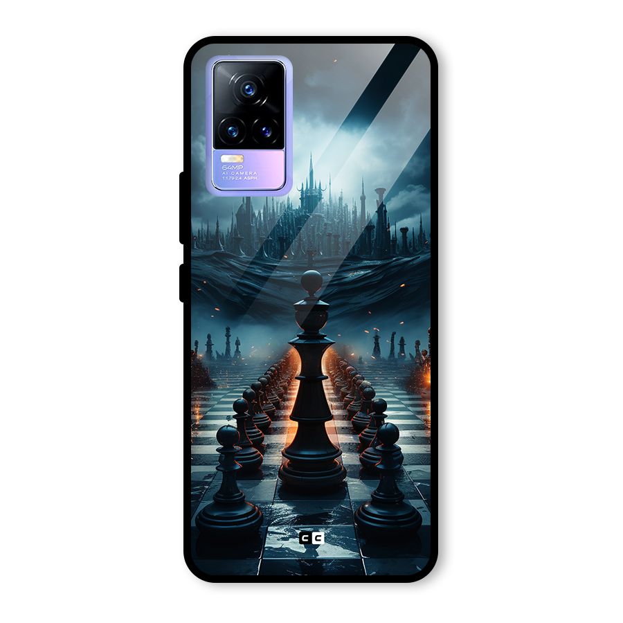 Chess World Glass Back Case for Vivo Y73