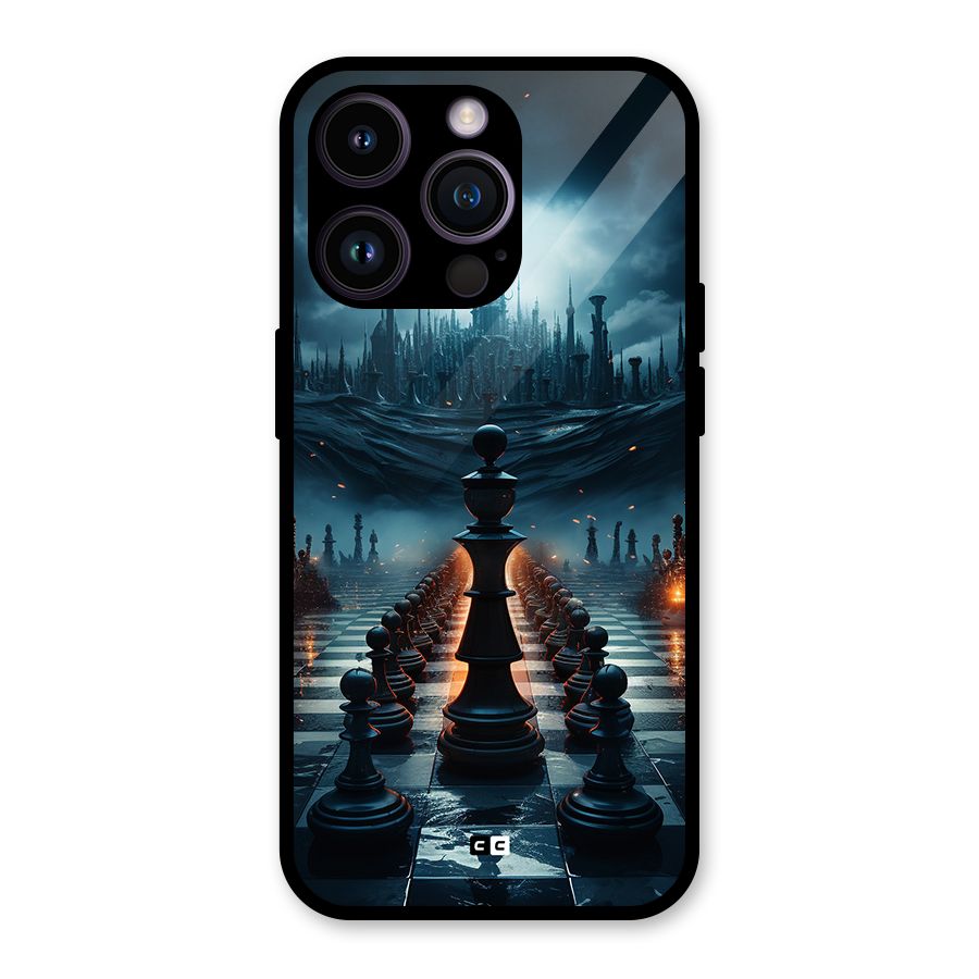 Chess World Glass Back Case for iPhone 14 Pro