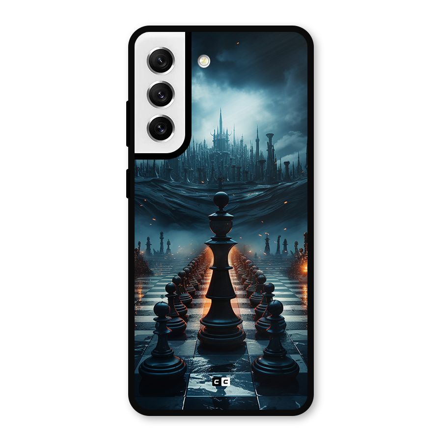 Chess World Metal Back Case for Galaxy S21 FE 5G