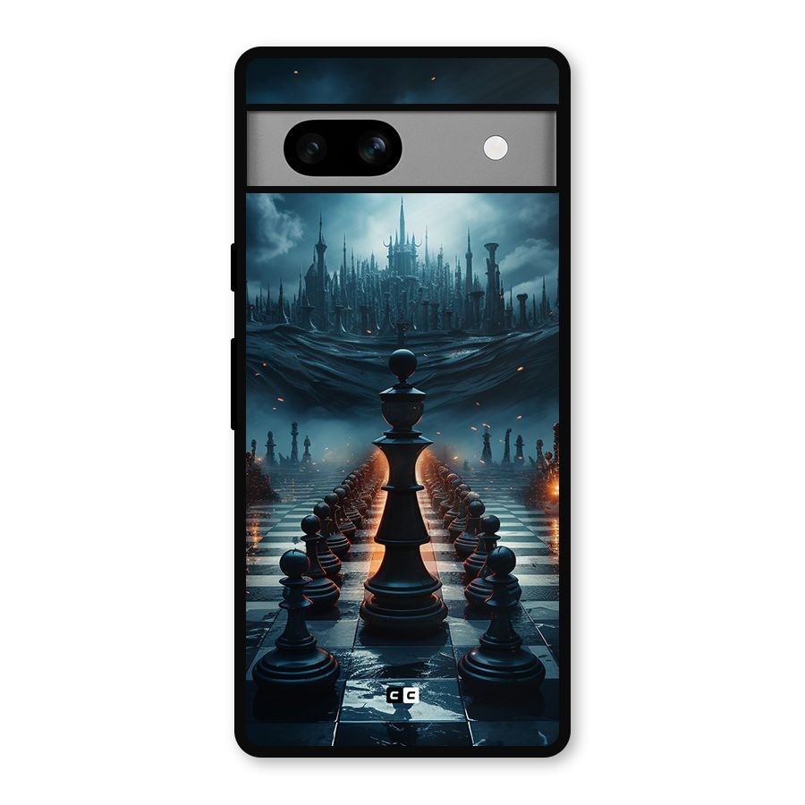 Chess World Metal Back Case for Google Pixel 7a