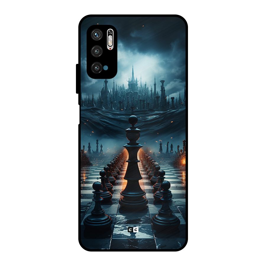 Chess World Metal Back Case for Poco M3 Pro 5G