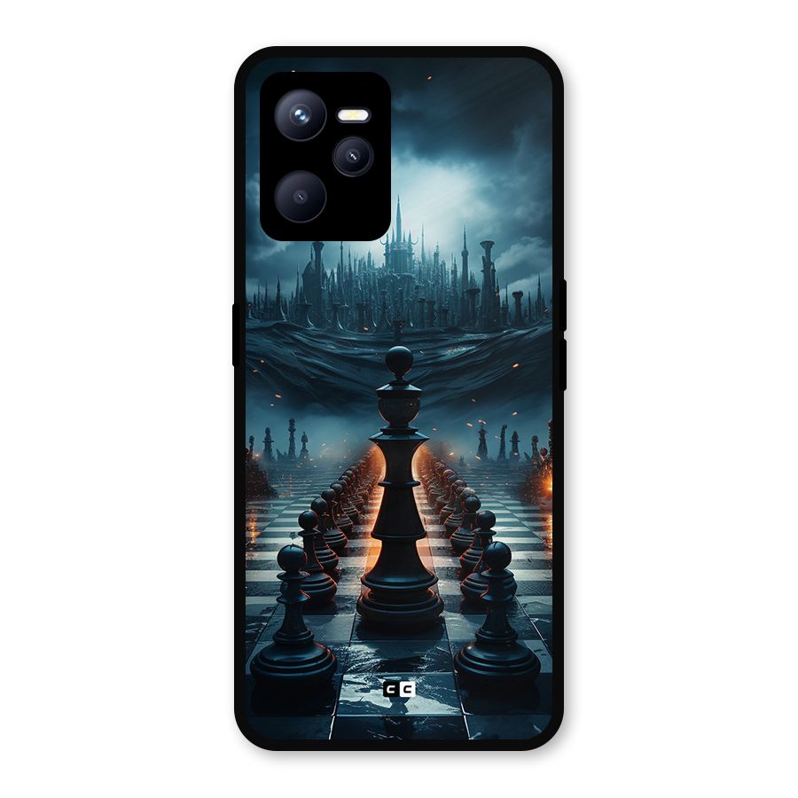 Chess World Metal Back Case for Realme C35