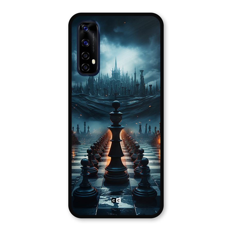 Chess World Metal Back Case for Realme Narzo 20 Pro