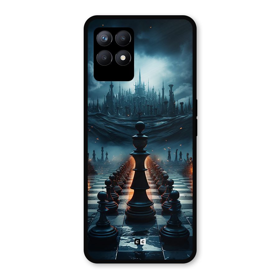 Chess World Metal Back Case for Realme Narzo 50