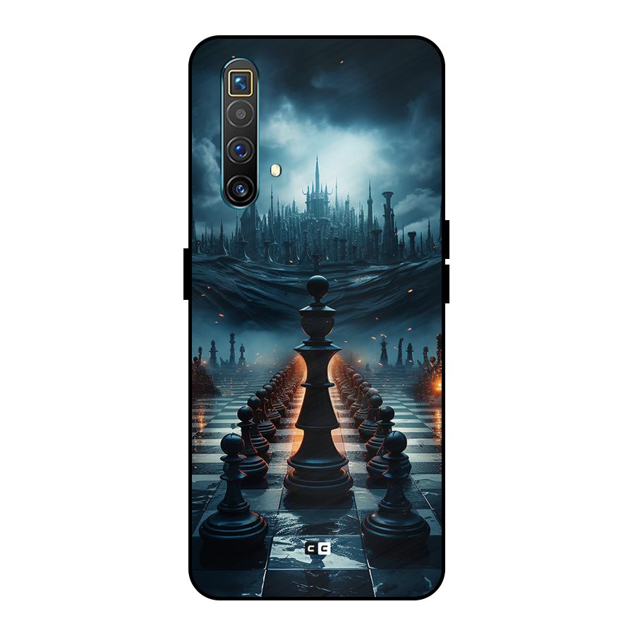 Chess World Metal Back Case for Realme X3
