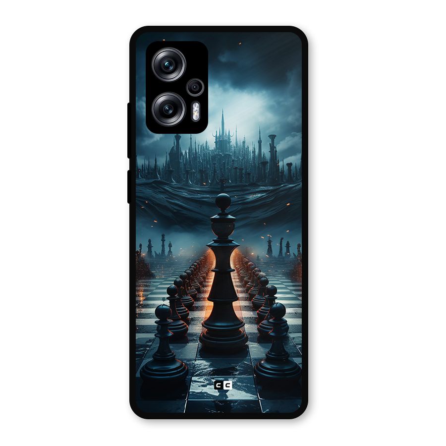 Chess World Metal Back Case for Redmi K50i