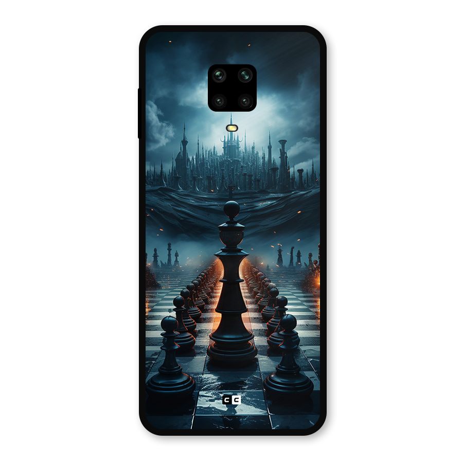 Chess World Metal Back Case for Redmi Note 10 Lite