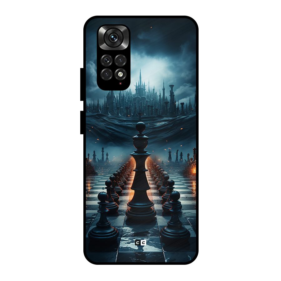 Chess World Metal Back Case for Redmi Note 11 Pro Plus 5G