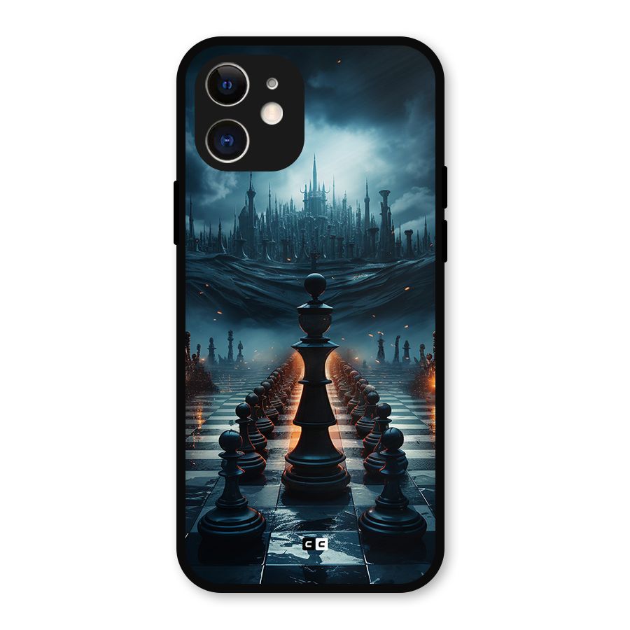 Chess World Metal Back Case for iPhone 12