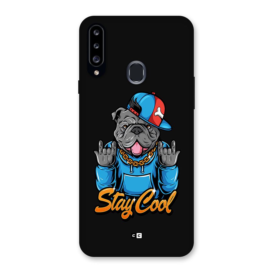 Chill Calm Cool Back Case for Galaxy A20s