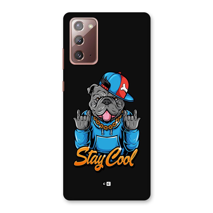 Chill Calm Cool Back Case for Galaxy Note 20