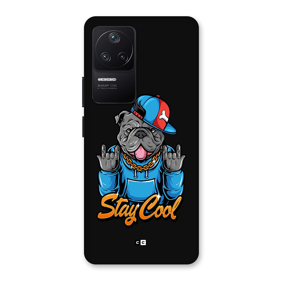Chill Calm Cool Back Case for Poco F4 5G