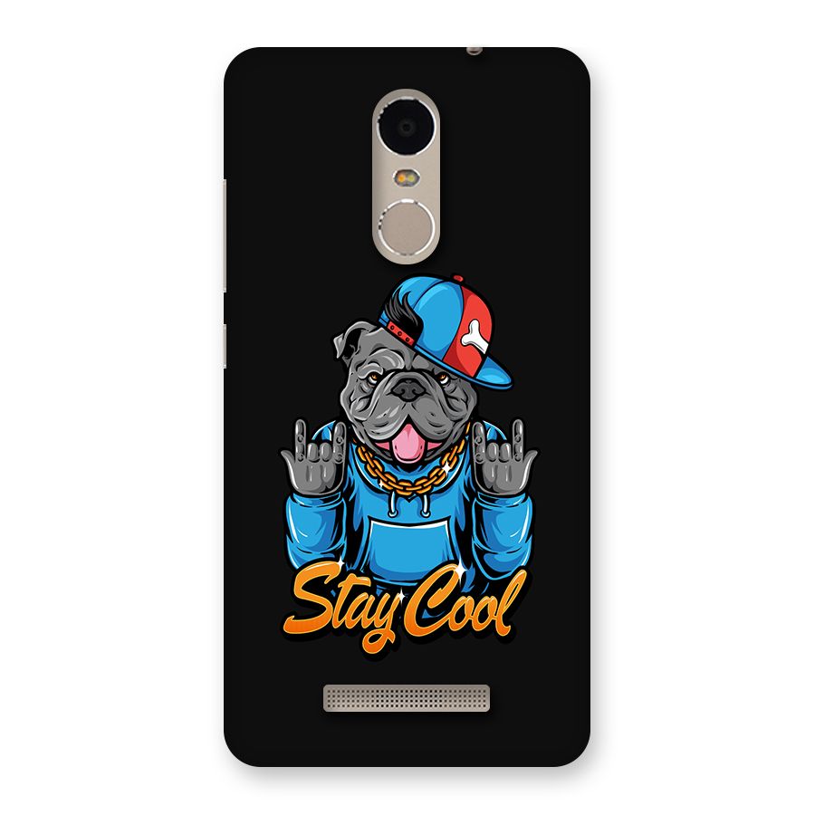 Chill Calm Cool Back Case for Redmi Note 3