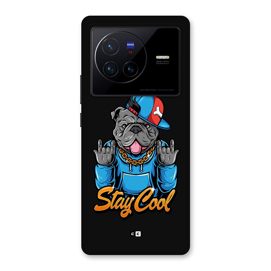 Chill Calm Cool Back Case for Vivo X80