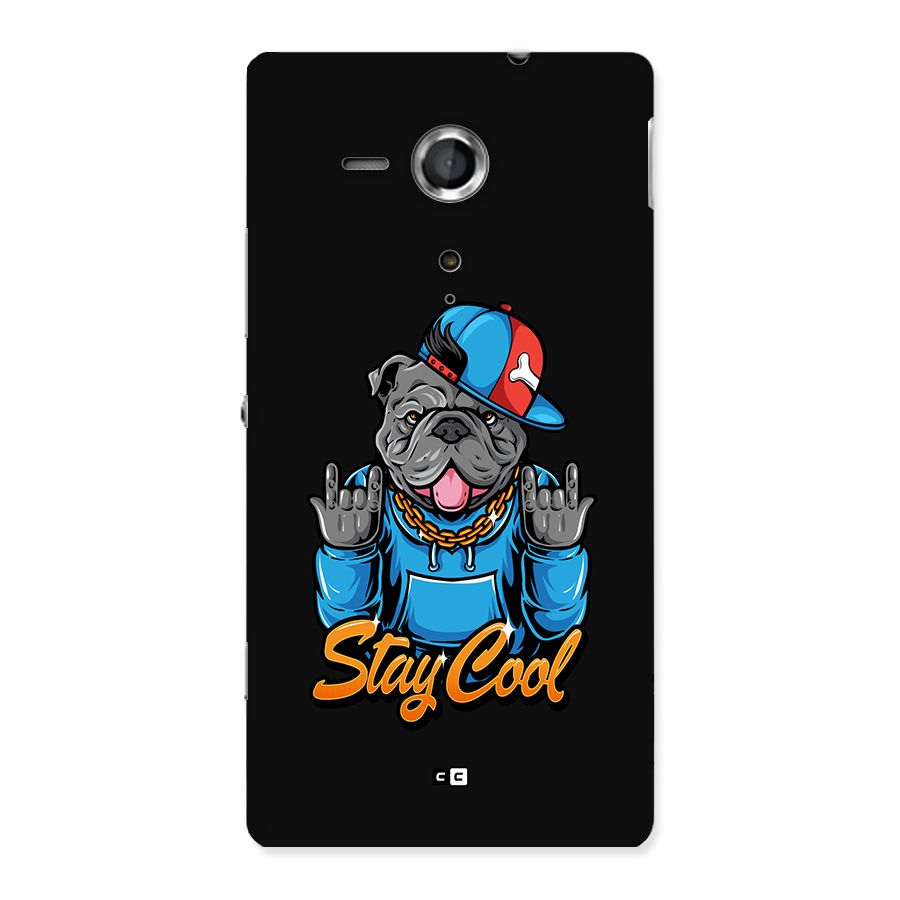 Chill Calm Cool Back Case for Xperia Sp
