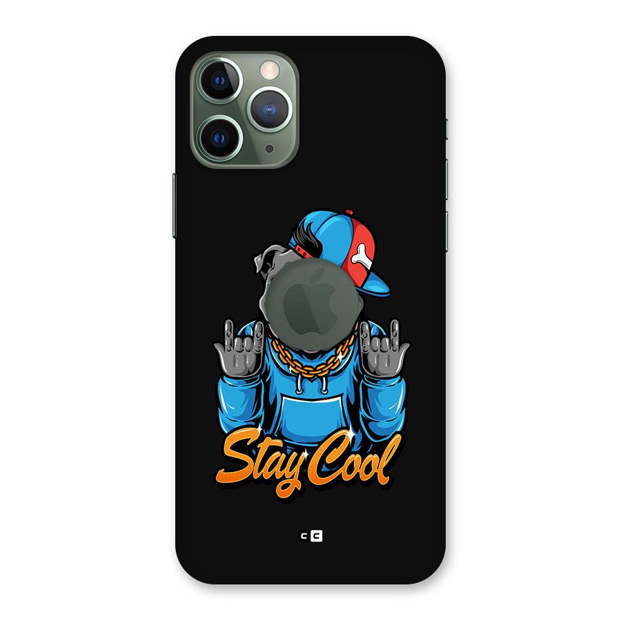 Chill Calm Cool Back Case for iPhone 11 Pro Logo Cut