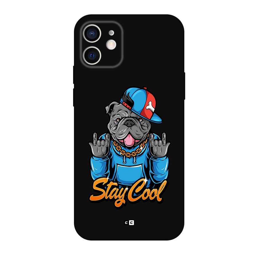 Chill Calm Cool Back Case for iPhone 12