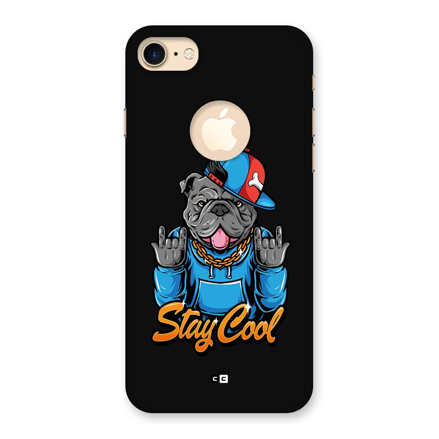 Chill Calm Cool Back Case for iPhone 7 Logo Cut