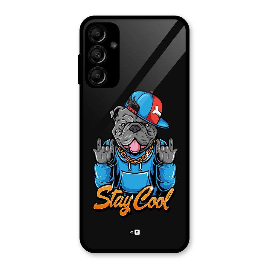 Chill Calm Cool Glass Back Case for Galaxy A14 5G